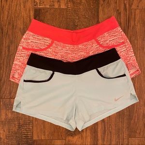 Nike Dri-Fit shorts, 2 pair!!